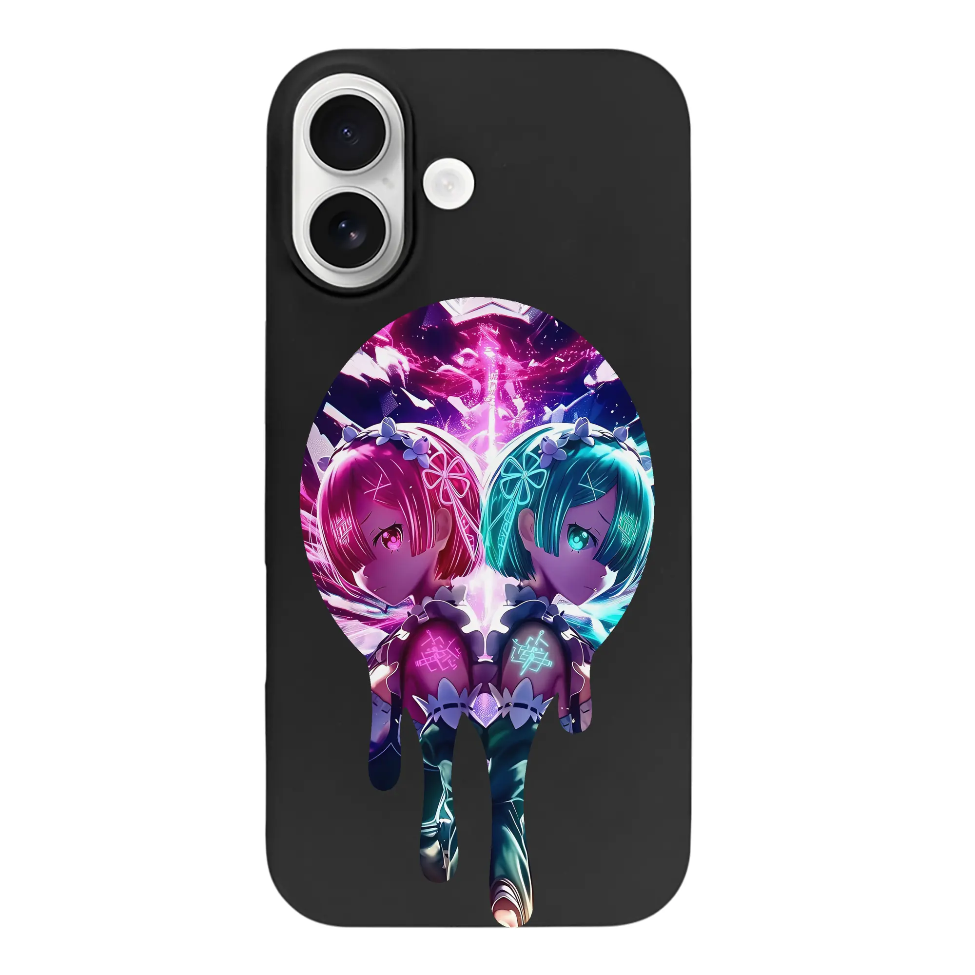 リゼロ グッズ ラム - iPhone 17 シリーズ シリコンケース 薄型 耐衝撃 指紋防止 ソフトタッチカバー 精密フィット 傷防止 保護ケース iPhone 17/17 Air/17 Pro/17 Pro Max 対応